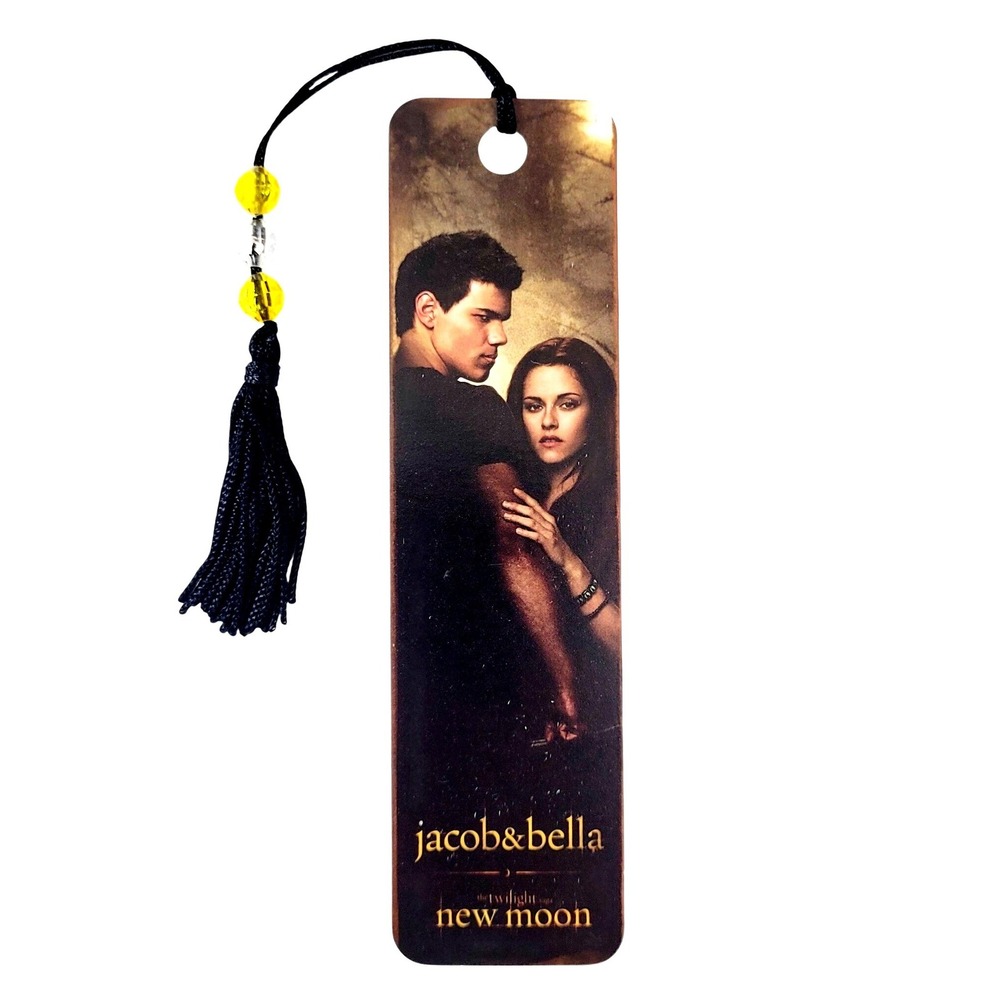 2009 Jacob Black & Bella Swan Bookmark- Twilight New Moon- relationship- Antioch